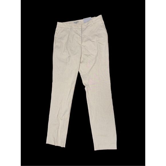 New with tags H&M women Pants Classic tan/khaki slim pants size 4 - Picture 2 of 4